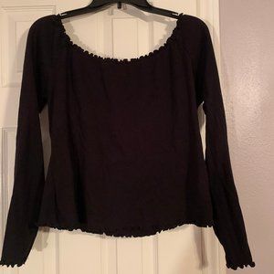 forever 21 lettuce edge top